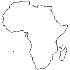image of the african continent