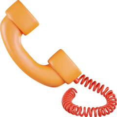 Illustration of a landline telephone
